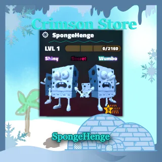 Shiny Wumbo SpongeHenge | 5 Stars 