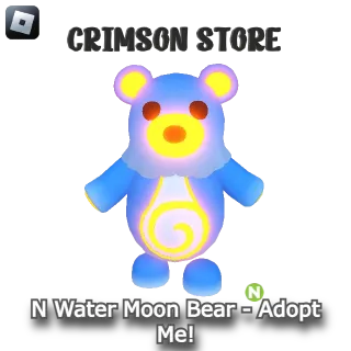 N Water Moon Bear - Adopt Me!