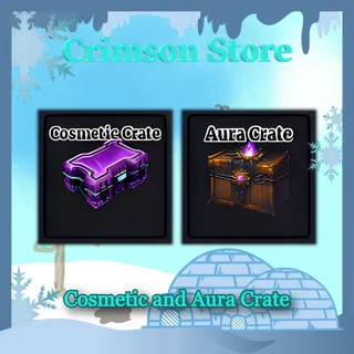 100 Cosmetic and 100 Aura Crate
