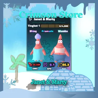 Shiny Wumbo Janet & Marty