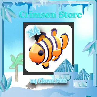 x4 Clown Fish