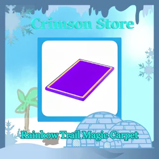 Rainbow Trail Magic Carpet