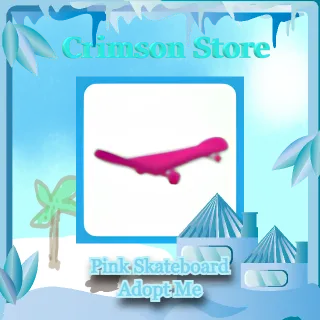 Pink Skateboard