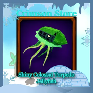 Shiny Colossal Torpedo Jellyfish