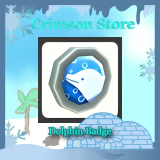 Dolphin Badge