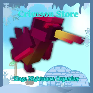 Nightmare Huge Oxpecker Weight 56.66 KG Age 100 - Grow a Garden