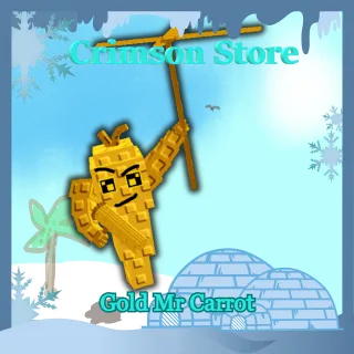 Gold Mr Carrot - Plants vs Brainrots