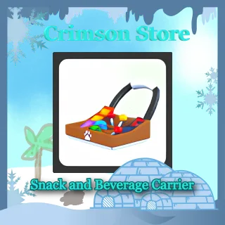 Snack and Beverage Carrier