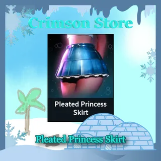 Pleated Princess Skirt - Royale🎃High