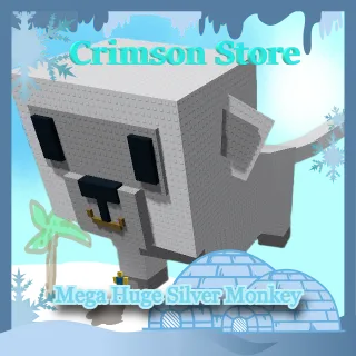 Mega Huge Silver Monkey Weight 35.30 KG Age 55 - Grow a Garden