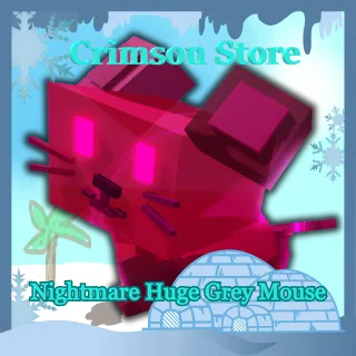 Nightmare Huge Grey Mouse Weight 36.96 KG Age 60 - Grow a Garden