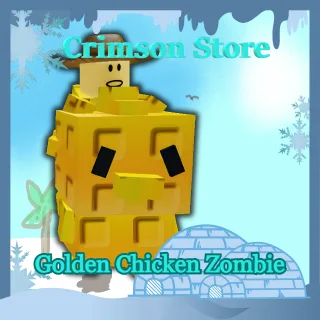Golden Chicken Zombie - Grow a Garden