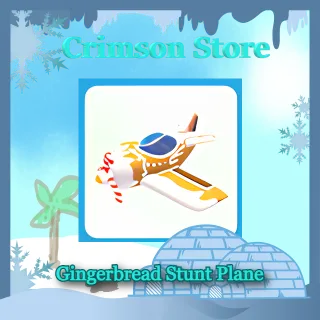 Gingerbread Stunt Plane