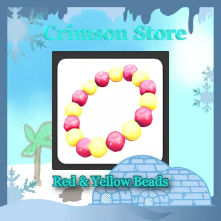 Red & Yellow Beads