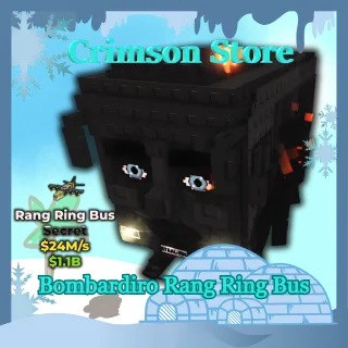Bombardiro Rang Ring Bus - Steal A Brainrot