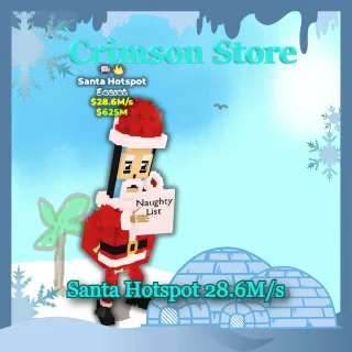 Santa Hotspot 28.6M/s