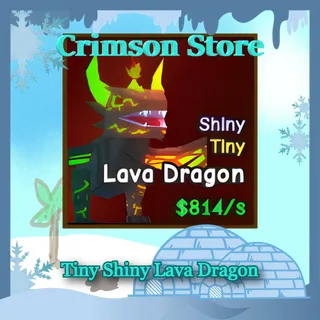 Tiny Shiny Lava Dragon