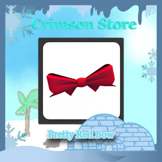 Pretty Red Bow