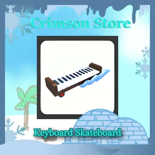 Keyboard Skateboard
