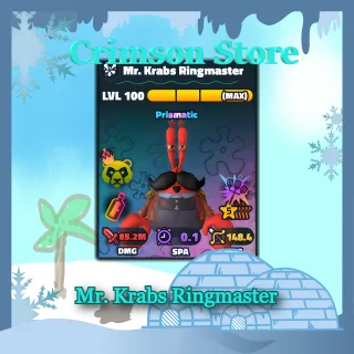 Mr. Krabs Ringmaster | 5 Stars | Dual Traits | HDS