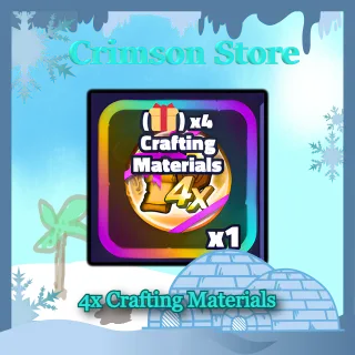 4x Crafting Materials