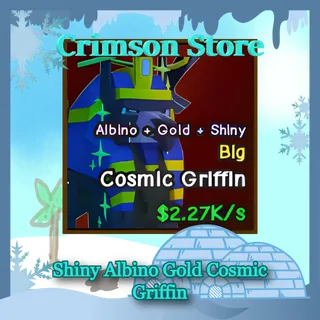 Shiny Albino Gold Cosmic Griffin