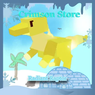 Radiant Raptor - Grow a Garden