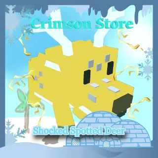 Shocked Spotted Deer - Grow a Garden