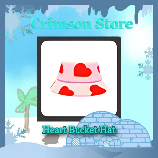 Heart Bucket Hat