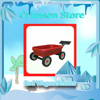 Red Wagon Stroller