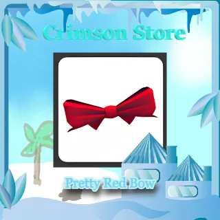 Pretty Red Bow 