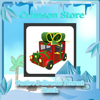 Festive Deliveries Present Truck