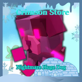 Nightmare Huge Dog Weight 41.10 KG Age 61 - Grow a Garden