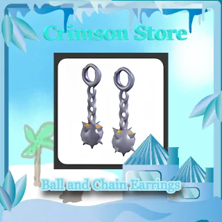 Ball and Chain Earrings