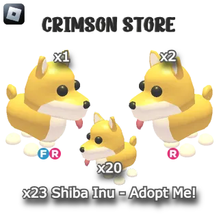 x23 Shiba Inu - Adopt Me!