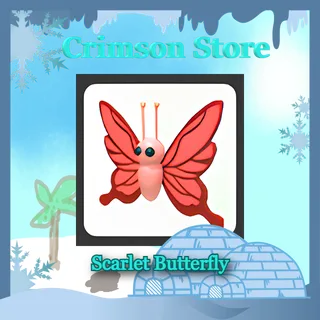 x3 Scarlet Butterfly #1