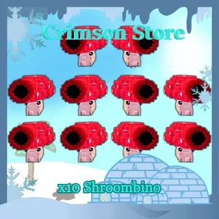 x10 Shroombino - Plants vs Brainrots