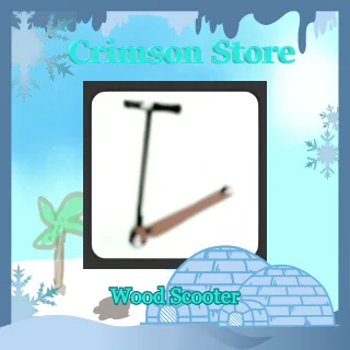 Wood Scooter
