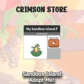 Undecorated Sandbox Island - Adopt Me!