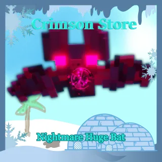 Nightmare Godly Bat Weight 57.50 KG Age 47 - Grow a Garden