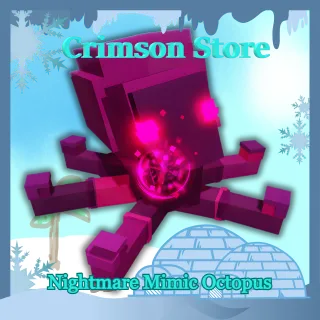 Nightmare Huge Mimic Octopus Weight 61.85 KG Age 100 - Grow A Garden