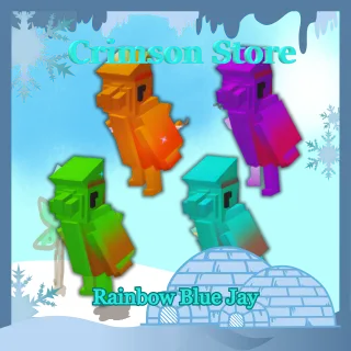 Rainbow Blue Jay - Grow a Garden 