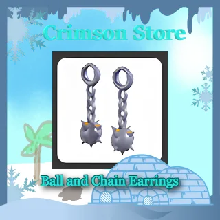 Ball and Chain Earrings