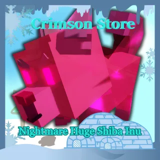 Nightmare Huge Shiba Inu Weight 23.93 KG Age 41 - Grow a Garden