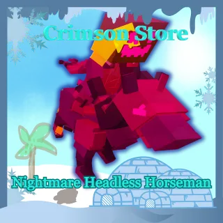 Nightmare Headless Horseman  Base Weight 2.68 KG  - Grow a Garden