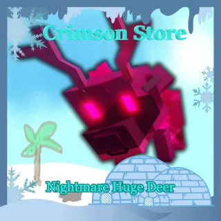 Nightmare Titan Deer Weight 28.17 KG Age 25 - Grow a Garden