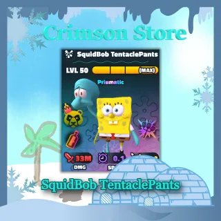Gold Serial SquidBob TentaclePants | Dual Traits | HDS 