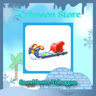Snowblower Toboggan