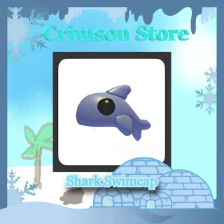 Shark Swimcap