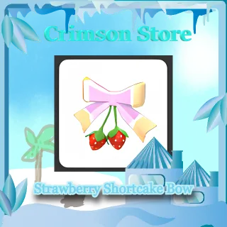 Strawberry Shortcake Bow